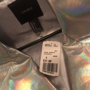 Forever 21 Jackets & Coats - FOREVER 21 metallic jacket Forever 21 Jackets & Coats - FOREVER 21 metallic jacket